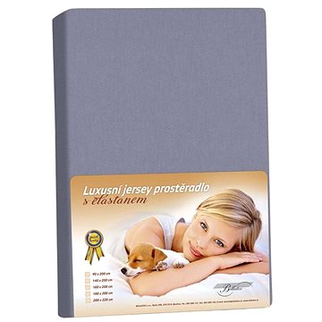 

Bellatex Jersey s elastanem - 90 × 200 cm - tmavě šedá