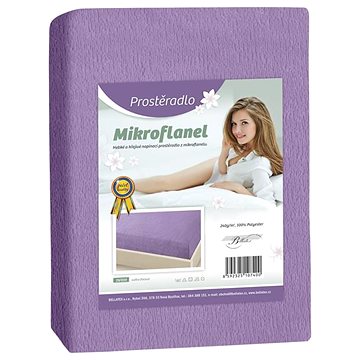 

Bellatex Mikroflanel - 180 × 200 cm - světle fialová