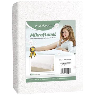 

Bellatex Mikroflanel - 90 × 200 cm - bílá