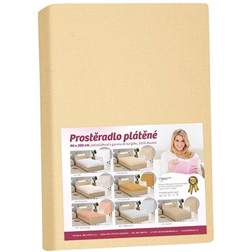 

Bellatex Plátěné - 90 × 200 cm - okrová