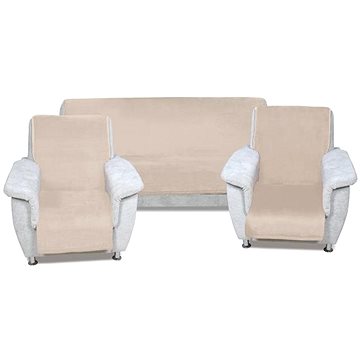 

Bellatex Korall micro 2+1 - 150 × 200 cm + 2x 65 × 150 cm - béžová