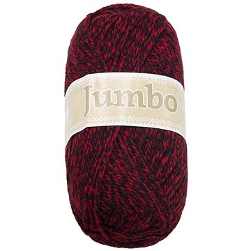 

Bellatex s.r.o. Příze Jumbo 100g - 934+901 červenočerný melír