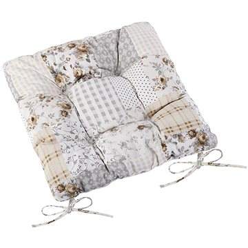 

Bellatex EMA prošívaný - 40 × 40 cm, prošívaný - béžovošedý patchwork
