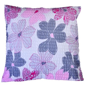 

Bellatex Krepový - 40 × 40 cm - květy růžové