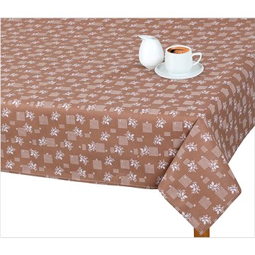 

Bellatex Ubrus ADÉLA - 70 × 70 cm - hnědý kvítek