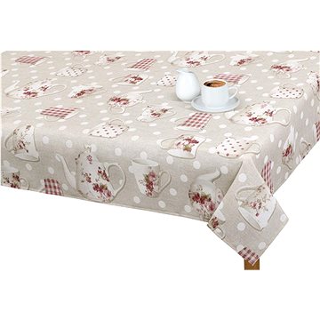 

Bellatex Ubrus EMA - 120 × 180 cm - hrnek s konvičkou