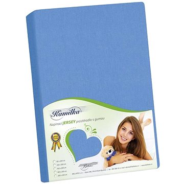 

BELLATEX J3 Prostěradlo Jersey 90 × 200 cm, modré