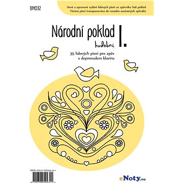 

Národní poklad hudební I. - 35 lidových písní pro zpěv a klavír