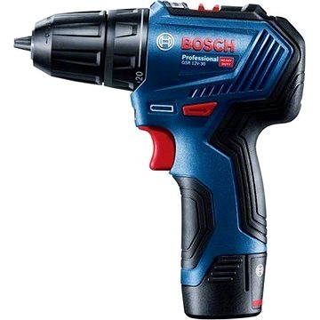 

Bosch GSR 12V-30 2x2Ah + 14ks vrtáků + 25ks bitů v brašně