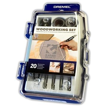 

Dremel Sada příslušenství na dřevo - 22 ks