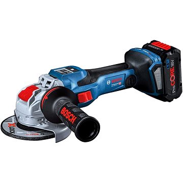 

BOSCH Professional Úhlová bruska AKU 125 mm GWX 18V-15 SC 0.601.9H6.501 (1x8 Ah)