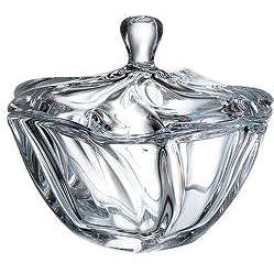 

Bohemia Crystal Dóza s víčkem Neptune 130mm