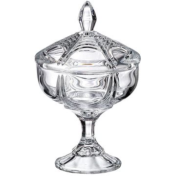 

Bohemia Crystal Dóza na noze s víčkem Nova Orion 240mm
