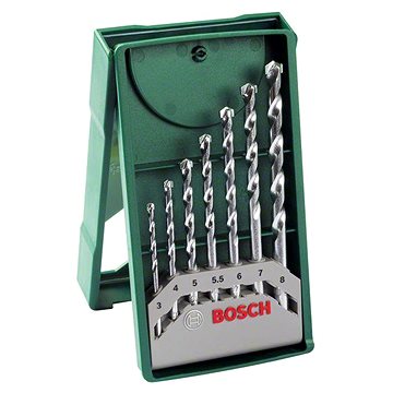 

Bosch 7dílná minisada vrtáků do zdiva X-Line