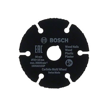 

BOSCH Řezný kotouč Carbide Multi Wheel pro Easy Cut&Grind (1 ks) 1.600.A01.S5X