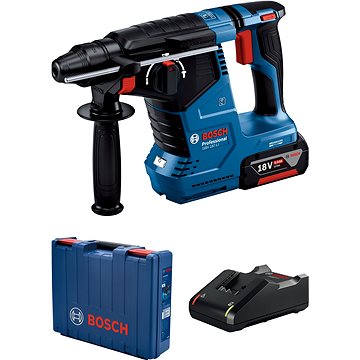 

BOSCH Professional Vrtací kladivo AKU GBH 187-Li 18V, 1x 5Ah, kufr 0.611.923.022