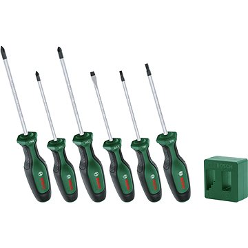 

BOSCH Sada šroubováků s magnetizérem 6 kusů 1.600.A02.W7L