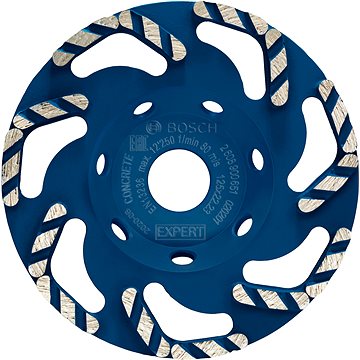 

BOSCH Diamantový hrncový kotouč EXPERT Concrete 125 × 22,23 × 4,5 mm 2.608.900.651