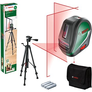 

BOSCH Křížový laser samonivelační UniversalLevel 3 set 0.603.663.905 (3 X AA)