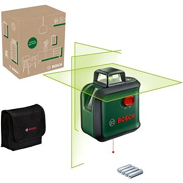 

BOSCH Křížový laser samonivelační AdvancedLevel 360 0.603.663.BZ0 (4 X AA)