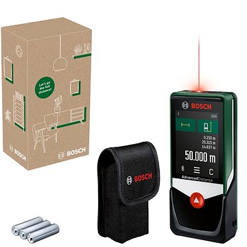 

BOSCH Laserový dálkoměr 50 m AdvancedDistance 50C 0.603.672.2Z0
