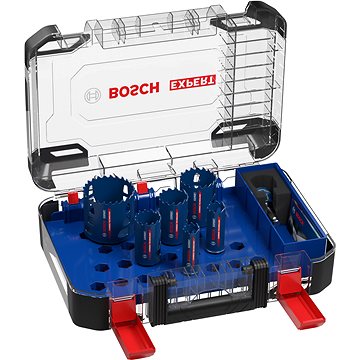 

BOSCH 9dílná sada děrovek EXPERT Tough Material 22/25/35/40/51/68 mm 2.608.900.446