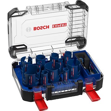 

BOSCH Sada děrovek EXPERT Construction Material 20/22/25/32/35/40/44/51/60/68/76 mm, 15 ks