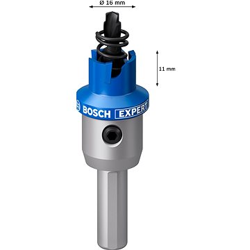 

BOSCH Děrovka EXPERT Sheet Metal 16 mm 2.608.901.399