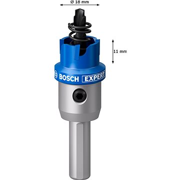 

BOSCH Děrovka EXPERT Sheet Metal 18 mm 2.608.901.401