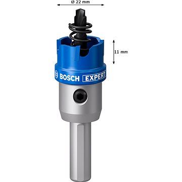 

BOSCH Děrovka EXPERT Sheet Metal 22 mm 2.608.901.405