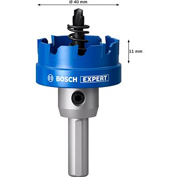 

BOSCH Děrovka EXPERT Sheet Metal 40 mm 2.608.901.423