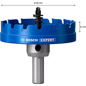 

BOSCH Děrovka EXPERT Sheet Metal 80 mm 2.608.901.445
