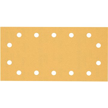 

BOSCH EXPERT Brusné papíry C470 se 14 otvory pro vibrační brusky 115 × 230 mm, P120, 2.608.900.946