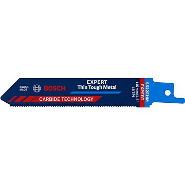 

BOSCH Pilový list do pily ocasky EXPERT Thin Tough Metal S 522 EHM, 1 ks 2.608.900.359
