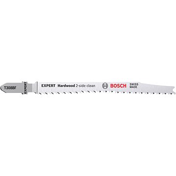 

BOSCH 3dílná sada pilových plátků T 308 BF EXPERT Hardwood 2-side clean 2.608.900.543