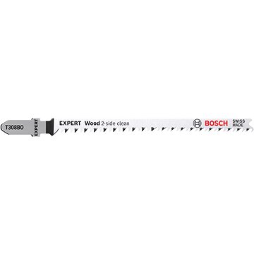

BOSCH Pilový plátek T 308 BO EXPERT Wood 2-side clean, 3 ks 2.608.900.554