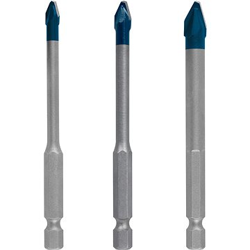 

BOSCH 3dílná sada vrtáků do dlažby EXPERT HardCeramic HEX-9 5/6/8 mm 2.608.900.595