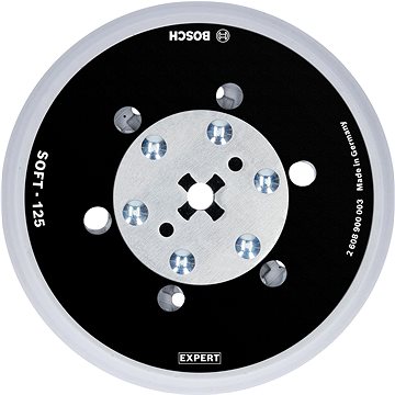 

BOSCH Podložné brusné talíře EXPERT univerzální multiděrované 125 mm, měkké 2.608.900.003