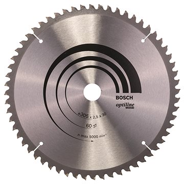 

BOSCH Pilový kotouč Optiline Wood 305 × 30 × 2,5 mm, 60 2.608.640.441