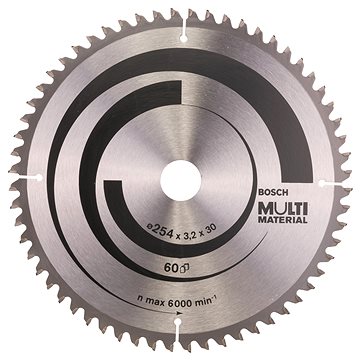 

BOSCH Pilový kotouč Multi Material 254 × 30 × 3,2 mm 2.608.640.449
