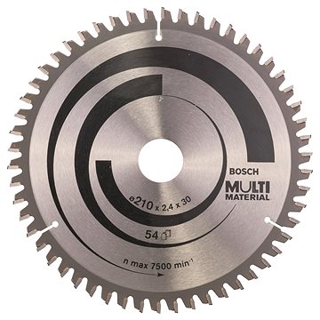 

BOSCH Pilový kotouč Multi Material 210 × 30 × 2,4 mm 2.608.640.511