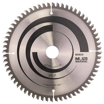 

BOSCH Pilový kotouč Multi Material 235 × 30/25 × 2,4 mm 2.608.640.514