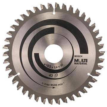 

BOSCH Pilový kotouč Multi Material 165 × 30 × 2,4 mm 2.608.640.519
