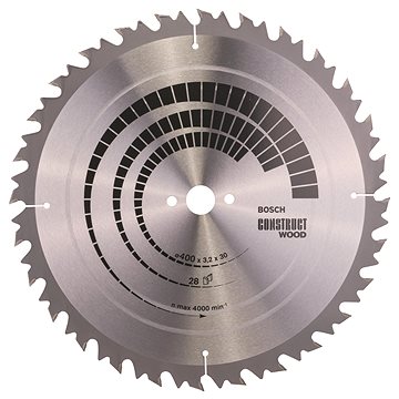 

BOSCH Pilový kotouč Construct Wood 400 × 30 × 3,2 mm 2.608.640.703