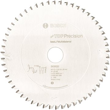 

BOSCH Top Precision Best for Multi Material 210 × 30 × 2,3 mm, 54 2.608.642.096