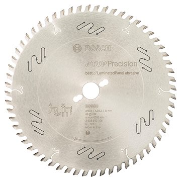 

BOSCH Pilový kotouč do okružních pil 303 × 30 × 3,2 mm, 60 2.608.642.106