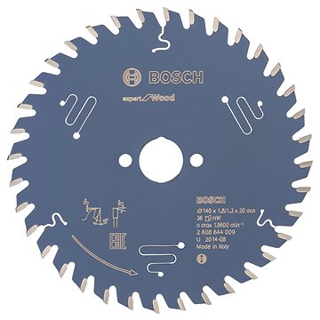 

BOSCH Pilový kotouč Expert for Wood 140 × 20 × 1,8 mm, 36 2.608.644.009