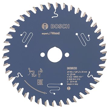 

BOSCH Pilový kotouč Expert for Wood 140 × 20 × 1,8 mm, 42 2.608.644.010