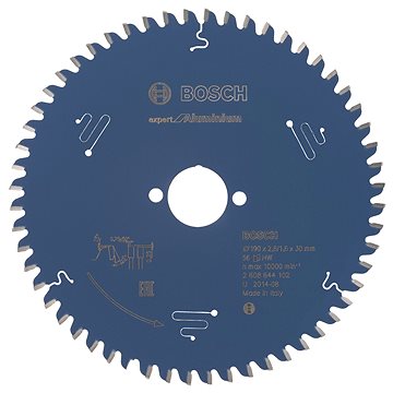 

BOSCH Pilový kotouč Expert for Aluminium 190 × 30 × 2,6 mm, 56 2.608.644.102