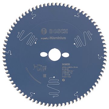 

BOSCH Pilový kotouč Expert for Aluminium 254 × 30 × 2,8 mm, 80 2.608.644.112